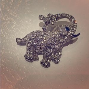 Elephant brooch